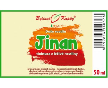Jinan list (Ginkgo) - kvapky Duša rastlín (tinktúra) 50 ml