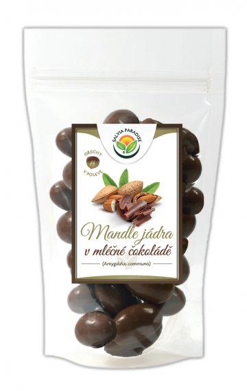 Mandle v mliečnej čokoláde 150 g od Salvia Paradise