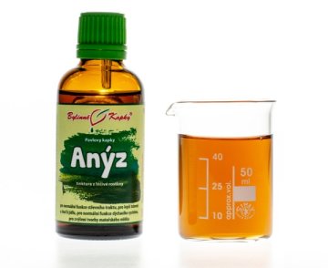 Aníz - bylinné kvapky (tinktúra) 50 ml