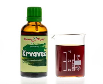 Krvavec - bylinné kvapky (tinktúra) 50 ml