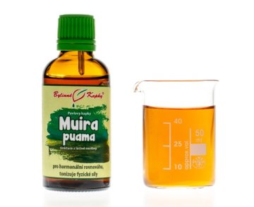 Muira puama - bylinné kvapky (tinktúra) 50 ml