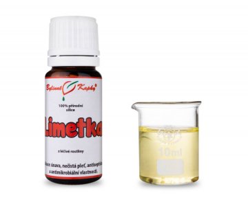 Limetka - 100% prírodná silica - esenciálny (éterický) olej 10 ml