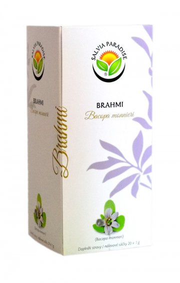 Brahmi - Bacopa monnieri nálevové sáčky 20 x 1 g od Salvia Paradise