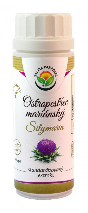 Pestrec - silymarín štandardizovaný extrakt kapsule od Salvia Paradise