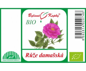 Ruža damašská BIO - bylinné kvapky (tinktúra) 50 ml